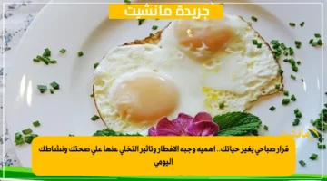 قرار صباحي يغير حياتك.. أهمية وجبة الإفطار وتأثير التخلي عنها على صحتك ونشاطك اليومي 1